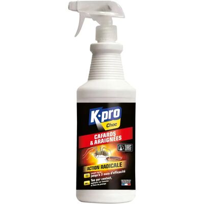 Kapo - PULVÉRISATEUR ANTI-CAFARDS ET ARAIGNÉES ACTION RADICALE - Aérosol insecticide - Publicité Kapo - PULVÉRISATEUR ANTI-CAFARDS ET ARAIGNÉES ACTION RADICALE - Aérosol insecticide - Publicité