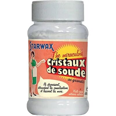 Starwax Cristaux de Soude 480g - Nettoyant Naturel Multi-Usages Starwax Cristaux de Soude 480g - Nettoyant Naturel Multi-Usages