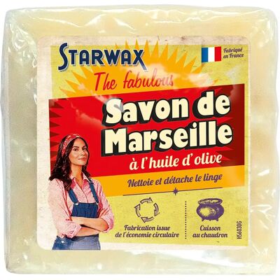 STARWAX - Savon de Marseille à l'huile d'olive - Nettoyant Polyvalent - 300g STARWAX - Savon de Marseille à l'huile d'olive - Nettoyant Polyvalent - 300g