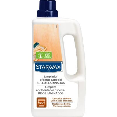 Limpiador y abrillantador para suelos laminados Starwax 1L - Limpiador Limpiador y abrillantador para suelos laminados Starwax 1L - Limpiador