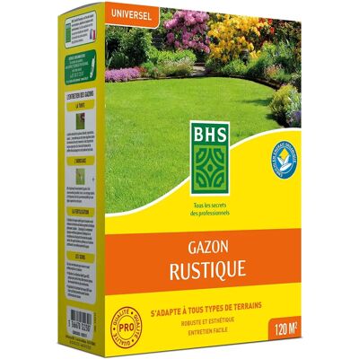Graines de Gazon Rustique BHS - Résistantes & Durables - 3kg - Publicité Graines de Gazon Rustique BHS - Résistantes & Durables - 3kg - Publicité