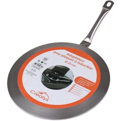Crealys 510872 Disque induction - Acier inox 18/0, 23cm Crealys 510872 Disque induction - Acier inox 18/0, 23cm