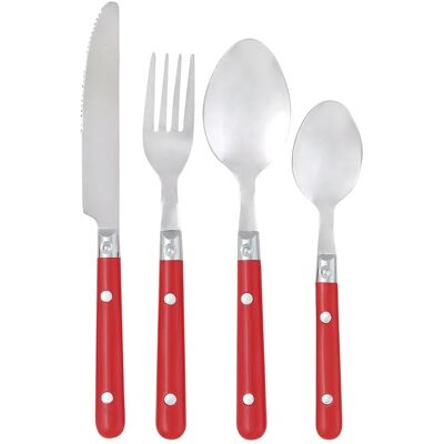 GIMEL 24-teiliger Besteckset - Edelstahl/Kunststoff GIMEL 24-teiliger Besteckset - Edelstahl/Kunststoff
