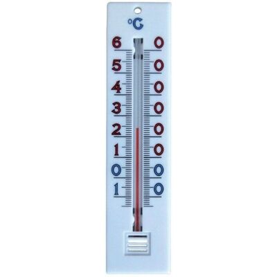 STIL - 1435.5 - Blanc - 138x35mm - Thermomètre - Publicité STIL - 1435.5 - Blanc - 138x35mm - Thermomètre - Publicité