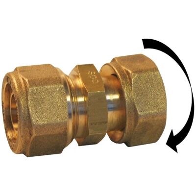QUICK PLOMBERIE Messing-Pressfitting 12x17 - Rohrfitting QUICK PLOMBERIE Messing-Pressfitting 12x17 - Rohrfitting