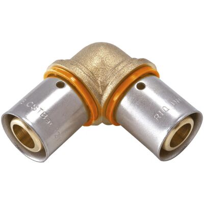 Quick Plomberie Racor 90° Brass D.20 - Elbow fitting Quick Plomberie Racor 90° Brass D.20 - Elbow fitting