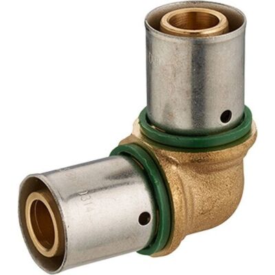Sans Marque - Crimp elbow Ø16 - Ø16 - Paquete 10 - Codo Sans Marque - Crimp elbow Ø16 - Ø16 - Paquete 10 - Codo