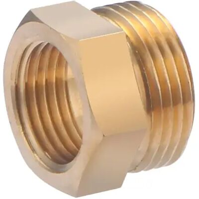 QUICK PLOMBERIE - M3/4-1/2 Brass Reducer - Pipe Fitting - Publicité QUICK PLOMBERIE - M3/4-1/2 Brass Reducer - Pipe Fitting - Publicité