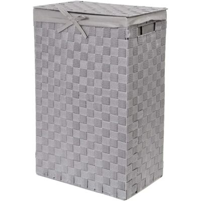 Cesto per la biancheria grigio Compactor Cesto per la biancheria grigio Compactor