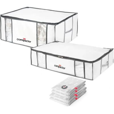 Compactor Bolsa de almacenamiento al vacío Jumbo 4 - Caja de almacenamiento Compactor Bolsa de almacenamiento al vacío Jumbo 4 - Caja de almacenamiento