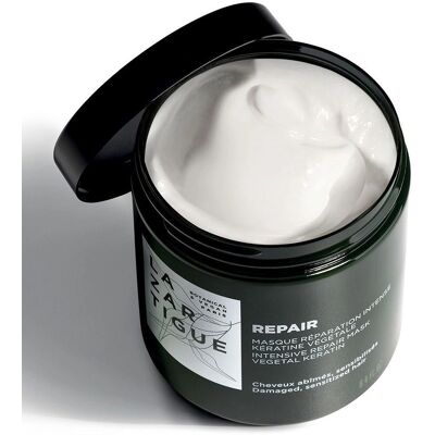 Masque Réparation Intensive Végétalien Lazartigue - 250ml - Publicité Masque Réparation Intensive Végétalien Lazartigue - 250ml - Publicité