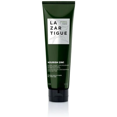 Lazartigue Nourish 2 w 1 Wysokie Odżywianie Surowy Szampon - Szampon Lazartigue Nourish 2 w 1 Wysokie Odżywianie Surowy Szampon - Szampon