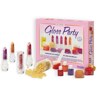 SentoSphere Jeu d'artisanat - Kit Gloss Party - Créez du gloss à lèvres SentoSphere Jeu d'artisanat - Kit Gloss Party - Créez du gloss à lèvres