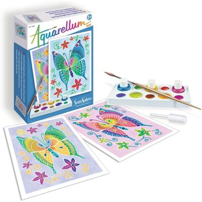 Carletto Deutschland GmbH Aquarellum Mini: Schmetterlinge Carletto Deutschland GmbH Aquarellum Mini: Schmetterlinge