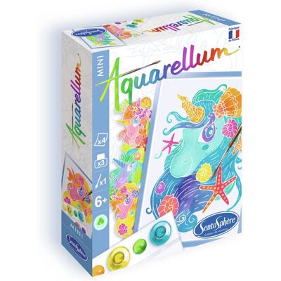 SentoSphere 6006 Zeichenset - Zeichenset, Mini-Wasserfarben-Set, Einhorn-Motiv SentoSphere 6006 Zeichenset - Zeichenset, Mini-Wasserfarben-Set, Einhorn-Motiv