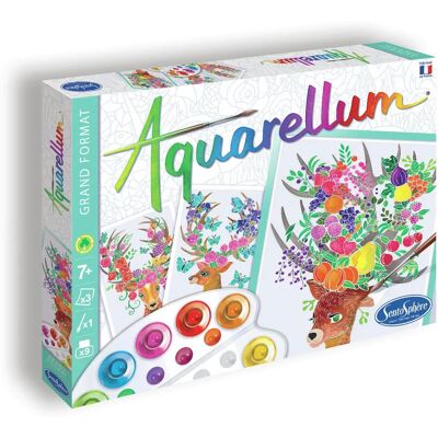 Sentosphere Set Creativo Aquarellum Blu - Set di Disegno Sentosphere Set Creativo Aquarellum Blu - Set di Disegno