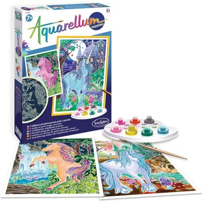 SentoSphere 6412 Zeichen Set - Leuchtende Einhörner - Bastelset für Kinder SentoSphere 6412 Zeichen Set - Leuchtende Einhörner - Bastelset für Kinder