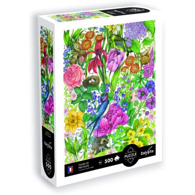 SentoSphere 7315 Rompecabezas - Flores de Primavera Botánicas y Zoológicas - 500 piezas SentoSphere 7315 Rompecabezas - Flores de Primavera Botánicas y Zoológicas - 500 piezas