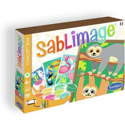 Sentosphere 8811 Kunsthandwerk-Spiel - Sablimage Südamerikanische Tiere Sentosphere 8811 Kunsthandwerk-Spiel - Sablimage Südamerikanische Tiere