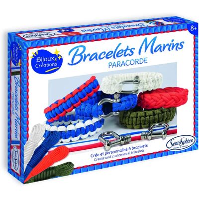 SentoSphere 80000 konst- och hantverksleke - Gör 6 marina armband - Leksak SentoSphere 80000 konst- och hantverksleke - Gör 6 marina armband - Leksak