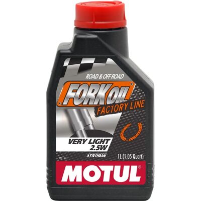 Motul Forga Oil Factory Line Very Light 2,5W - Forgaolie - Motorcykel Motul Forga Oil Factory Line Very Light 2,5W - Forgaolie - Motorcykel
