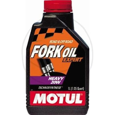 Óleo de Garfo Motul Expert Heavy 20W - Óleo para garfos de moto 1L Óleo de Garfo Motul Expert Heavy 20W - Óleo para garfos de moto 1L
