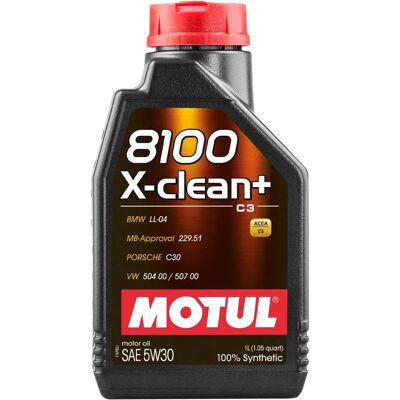 Motul 8100 X-CLEAN+ 5W-30 Olej silnikowy - Olej silnikowy Motul 8100 X-CLEAN+ 5W-30 Olej silnikowy - Olej silnikowy