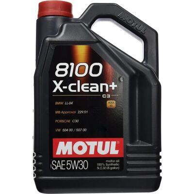Motul 8100 X-clean+ 5W30 - 5 l Motul 8100 X-clean+ 5W30 - 5 l