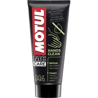 Nettoyant Mains Motul M4 - Savon pour les Mains - 100ml - Publicité Nettoyant Mains Motul M4 - Savon pour les Mains - 100ml - Publicité