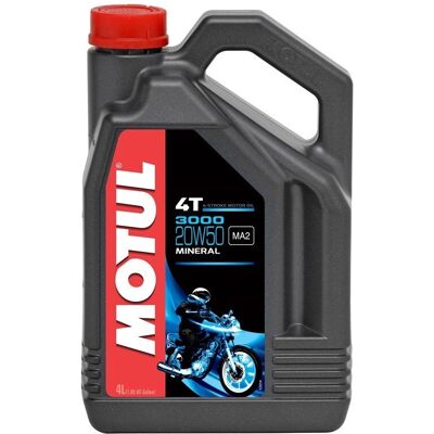 Motul 3000 4T 20W-50 - 4 l Motul 3000 4T 20W-50 - 4 l