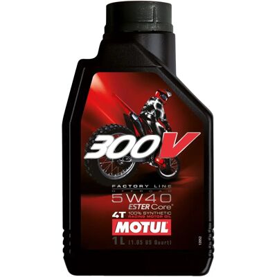 Motul 300V 4T Factory Line Off Road 5W40 Olej silnikowy - Motocykl Motul 300V 4T Factory Line Off Road 5W40 Olej silnikowy - Motocykl