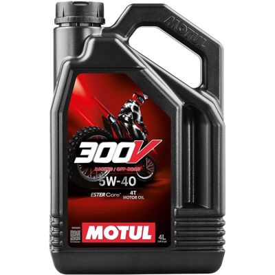 Motul 300V 4T Factory Line Off Road 5W-40 - 4 l Motul 300V 4T Factory Line Off Road 5W-40 - 4 l