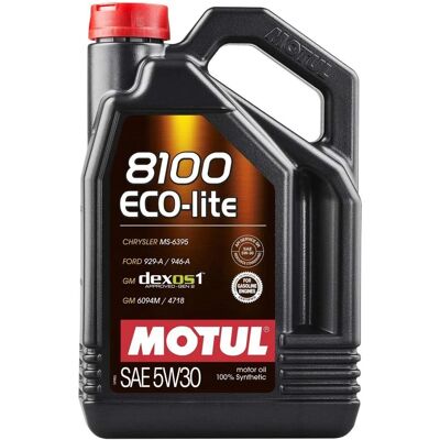Λιπαντικό κινητήρα Motul 8100 ECO-LITE 5W-30 - Επιβατικό αυτοκίνητο Λιπαντικό κινητήρα Motul 8100 ECO-LITE 5W-30 - Επιβατικό αυτοκίνητο