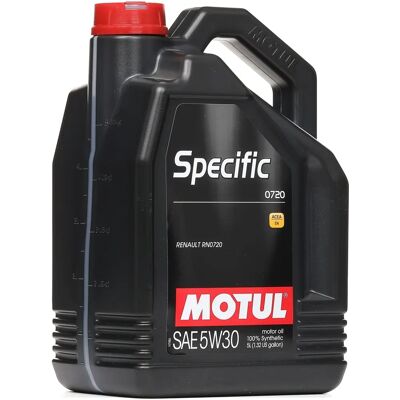 Motul RN0720 109241 102209 - Μηχανέλαιο - 5L - Συνθετική Τεχνολογία - Renault RN0720 Motul RN0720 109241 102209 - Μηχανέλαιο - 5L - Συνθετική Τεχνολογία - Renault RN0720