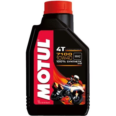 Motul 7100 10W-40 Motor Oil - High-Performance 4T Motul 7100 10W-40 Motor Oil - High-Performance 4T