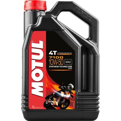 Motul 7100 10W-50 Motorcycle Oil - High-Performance 4T Ester Formula Motul 7100 10W-50 Motorcycle Oil - High-Performance 4T Ester Formula