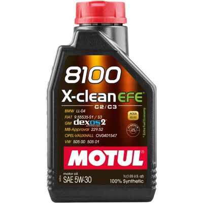 Aceite de motor Motul 8100 X-CLEAN EFE 5W-30 - Aceite de motor Aceite de motor Motul 8100 X-CLEAN EFE 5W-30 - Aceite de motor