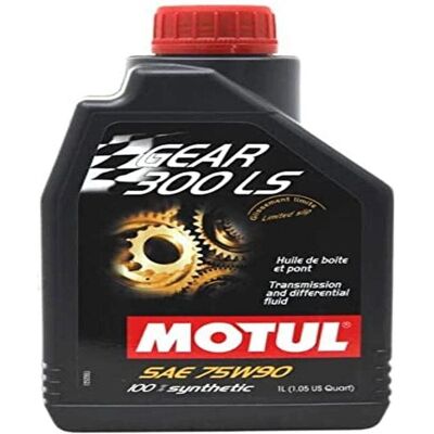 Λάδι γραναζιών Motul Gear 300 LS 75W-90 - Τύπος μετάδοσης Λάδι γραναζιών Motul Gear 300 LS 75W-90 - Τύπος μετάδοσης