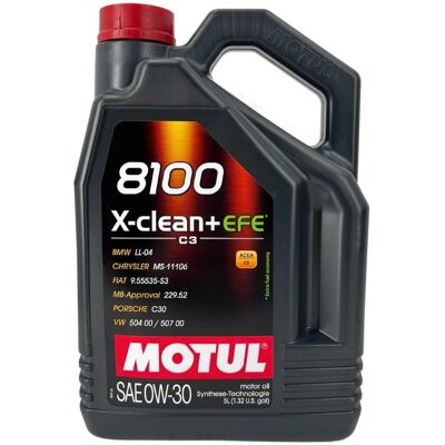 Motul 8100 X-CLEAN + EFE 0W-30 - Motor Oil Motul 8100 X-CLEAN + EFE 0W-30 - Motor Oil