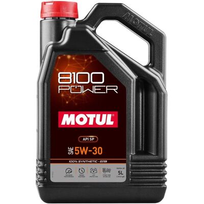 Συνθετικό λάδι κινητήρα Motul 8100 POWER 5W-30 - Λάδι κινητήρα Συνθετικό λάδι κινητήρα Motul 8100 POWER 5W-30 - Λάδι κινητήρα