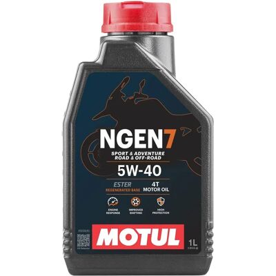 Motul NGEN 7 - 5W-40 - 1 Liter Motorradöl - Hochleistungs 4T Motul NGEN 7 - 5W-40 - 1 Liter Motorradöl - Hochleistungs 4T