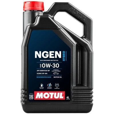Λάδι κινητήρα Motul 4L Ngen Hybrid 0W-30 - Λάδι κινητήρα Λάδι κινητήρα Motul 4L Ngen Hybrid 0W-30 - Λάδι κινητήρα