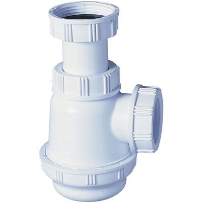 Sifon Wirquin SP3178 PVC - évier / bidet, petite base - Publicité Sifon Wirquin SP3178 PVC - évier / bidet, petite base - Publicité