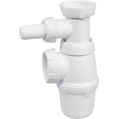Pied de lavabo ajustable Wirquin SP3223 avec raccord pour lave-linge - Publicité Pied de lavabo ajustable Wirquin SP3223 avec raccord pour lave-linge - Publicité