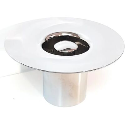 Grade cromada Wirquin - Tourbillon Ø 90 - Tampa válvula de ducha Grade cromada Wirquin - Tourbillon Ø 90 - Tampa válvula de ducha