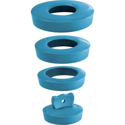 Bouchon Universel Bleu Turquoise Wirquin - Accessoire de plomberie Bouchon Universel Bleu Turquoise Wirquin - Accessoire de plomberie