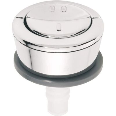 WIRQUIN - Modèle M19368 - Bouton Double Poussoir WC - Chrome WIRQUIN - Modèle M19368 - Bouton Double Poussoir WC - Chrome