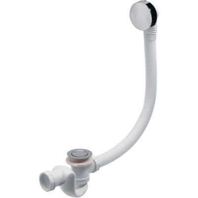 Wirquin 30718683 siphon baignoire - Blanc - Plomberie de salle de bain Wirquin 30718683 siphon baignoire - Blanc - Plomberie de salle de bain