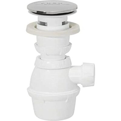 Évacuation click-clack universelle Wirquin - 32mm, Blanc - Publicité Évacuation click-clack universelle Wirquin - 32mm, Blanc - Publicité