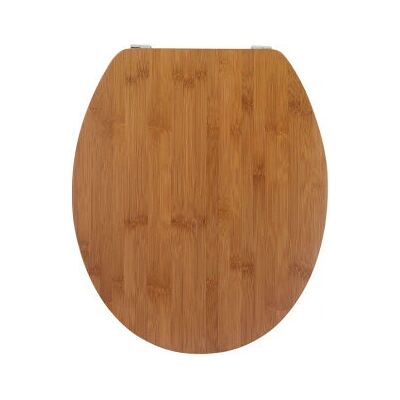 Couvercle de WC en bambou Wirquin 20719732 - Design naturel élégant Couvercle de WC en bambou Wirquin 20719732 - Design naturel élégant